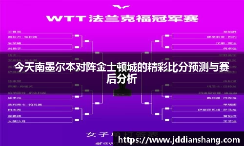 今天南墨尔本对阵金士顿城的精彩比分预测与赛后分析